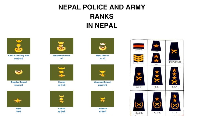 Police and Army Ranks in Nepal: A Comprehensive Breakdown